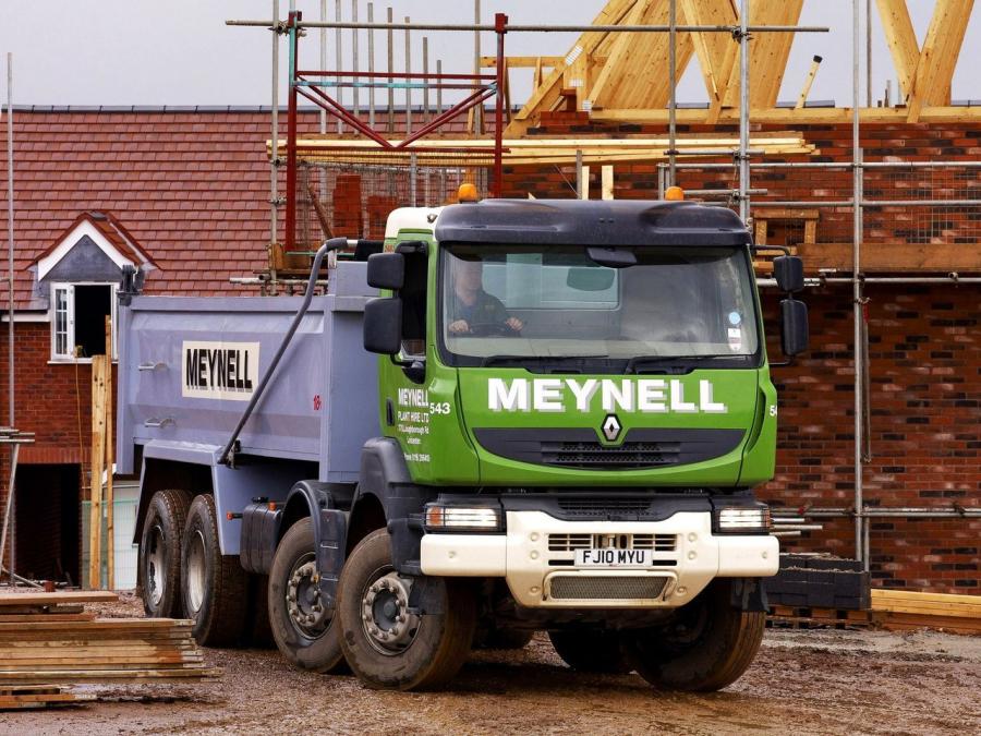  Renault Kerax 8x4 Tipper 1996 года  (UK) (фото 4 из 5)